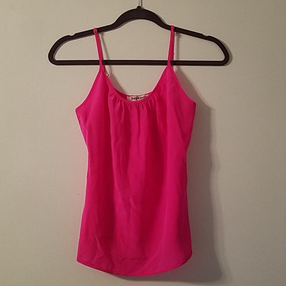 Hot pink Juicy Couture tank top